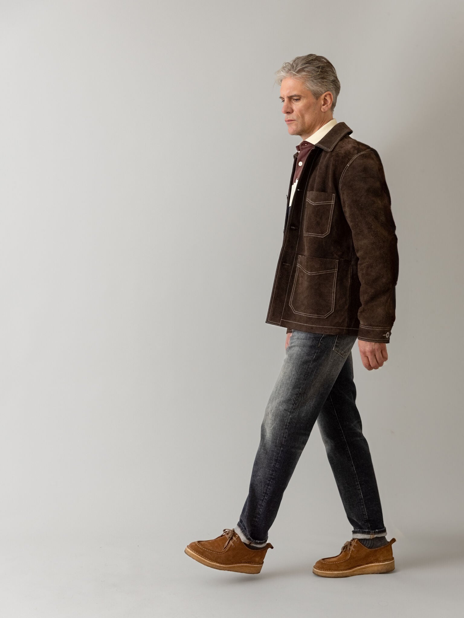 Modelshot / Blue Denim / Detail